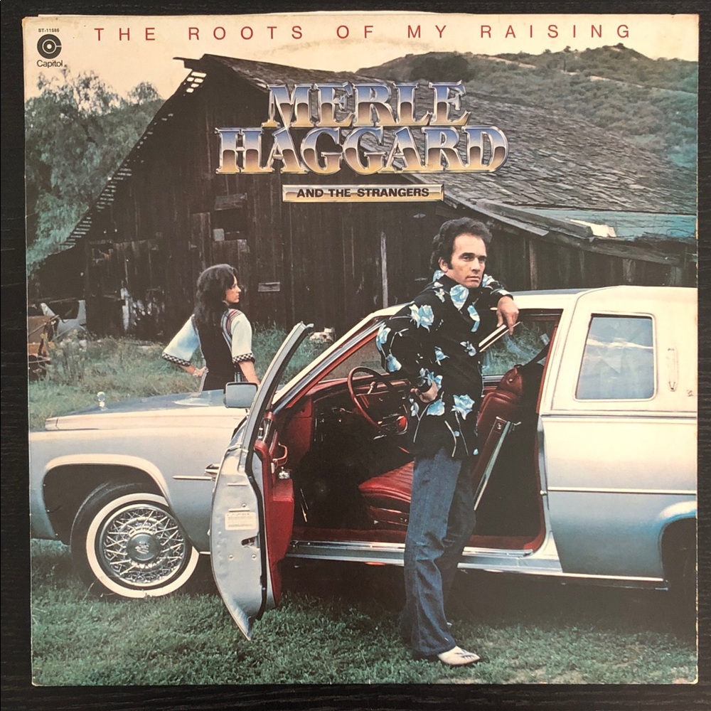 Merle Haggard And The Strangers The Roots Of My Raising Vinyl Lp Record Album